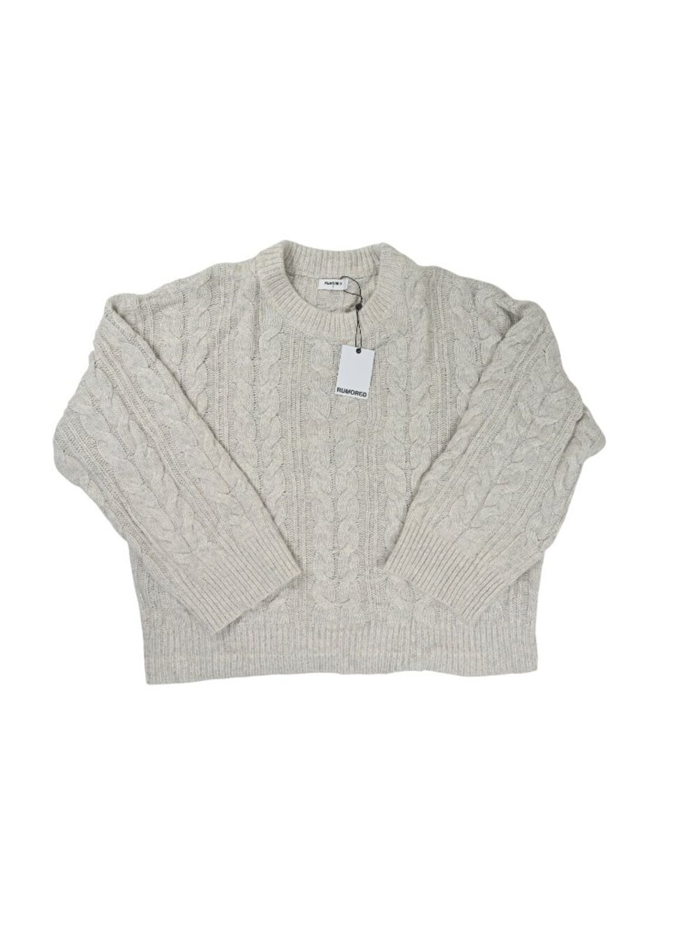 Rumored Highland Sweater in Oat Heather